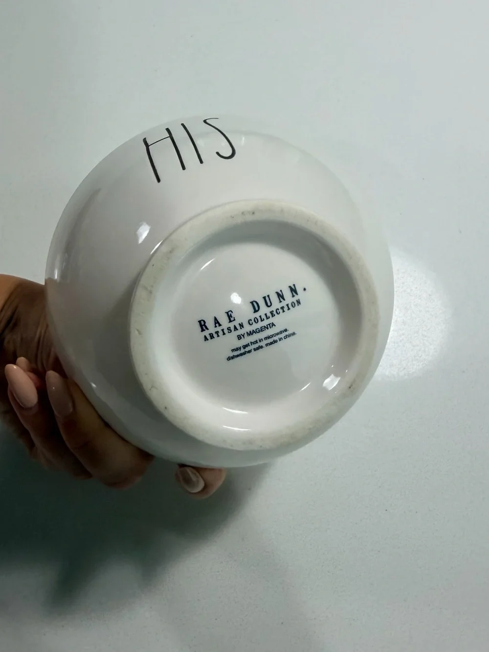 Rae Dunn 'HIS' Bowl